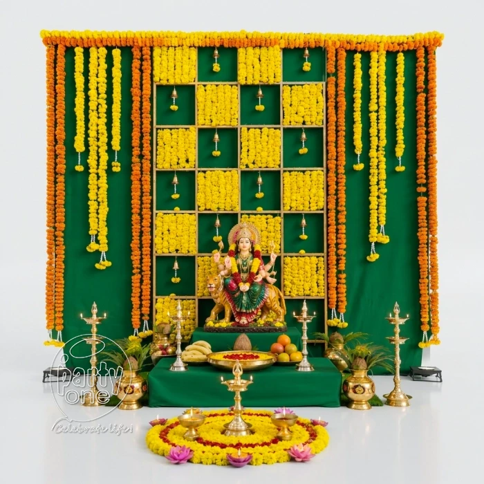 Traditional Indian Floral Decor